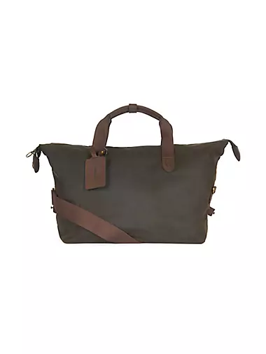 Дорожная сумка Barbour Islington Holdall из восковой ткани Barbour