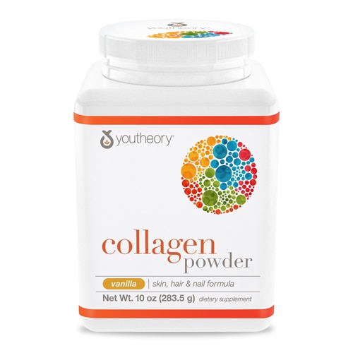 Youtheory Collagen Powder Vanilla -- 10 унций Youtheory