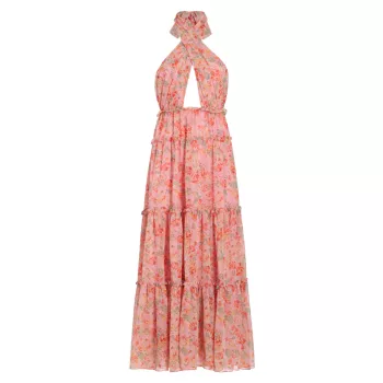 Платье макси с цветочным принтом Jaidee ASTR