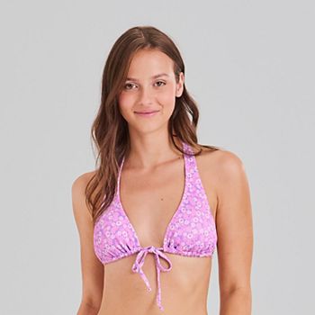 Juniors' Ninety-Nine° Spring Break Triangle Swim Top Ninety-Nine Degrees