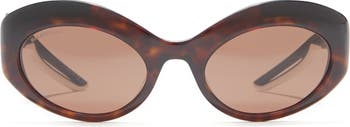 Солнцезащитные очки «кошачий глаз» 55 мм Balenciaga