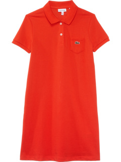 Solid Polo Dress (Little Kid/Toddler/Big Kid) Lacoste Kids