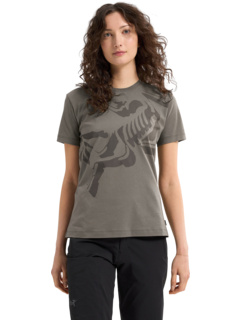 Хлопковая футболка с короткими рукавами Bird Arc'teryx