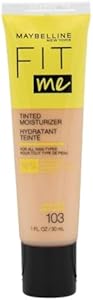 Maybelline Fit Me Tinted Moisturizer, Natural Coverage, Face Makeup, 103, 1 Count MAYBELLINE