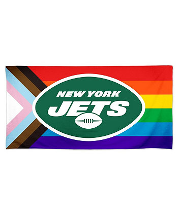 Пляжное полотенце Pride Spectra New York Jets 30 x 60 дюймов Wincraft