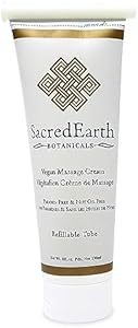 Vegan Massage Cream (1 Gallon) - Unscented, Water Dispersible, Nut Oil Free, Gluten Free and Contains Only Certified Organic Oils and Extracts. Sacred Earth Botanicals