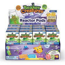 Учебные ресурсы Набор реакторных блоков Beaker Creatures из 24 частей Learning Resources