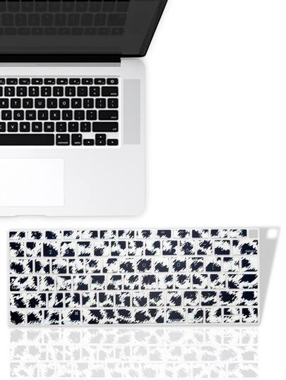 Защитная пленка для клавиатуры с узором "всплеск чернил" совместимый с MacBook Air 13 дюймов SHEIN