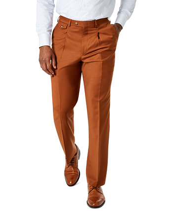 Мужские брюки классического кроя из смесовой шерсти Tayion Collection