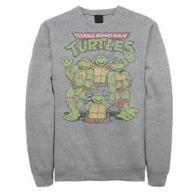 Big & Tall Nickelodeon Teenage Mutant Ninja Turtles Group Pose Fleece Sweatshirt Nickelodeon