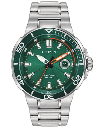 LIMITED EDITION Eco-Drive Мужские часы-браслет из нержавеющей стали Endeavour 47 мм, созданные для Macy's Citizen