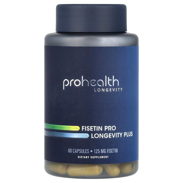 Физетин Про Долголетие, 125 мг, 60 капсул ProHealth Longevity