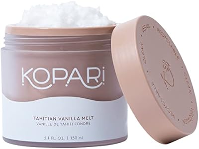 Kopari Organic Coconut Melt | Multi Purpose Skin Moisturizer, 100% Unrefined Coconut Oil Skin Care For Body, Hair, Face | Vegan, Cruelty Free, Paraben & Sulfate Free | 5.1 Oz Kopari