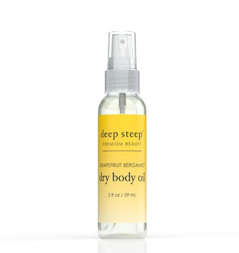 Deep Steep Premium Beauty Классическое сухое масло для тела с грейпфрутом и бергамотом -- 2 жидких унции Deep Steep