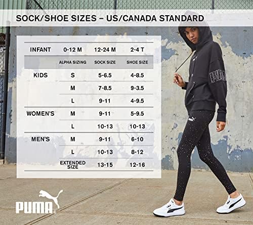 Мужские Носки PUMA 6-Pack Quarter Crew PUMA