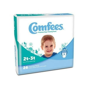 Comfees Boy Training Pants - Size 2t-3t Part No. Cmf-b2 (26/package) Attends