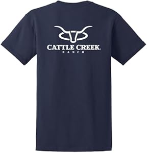 Cattle Creek Ranch Graphic Cotton T-Shirts Joe"s USA