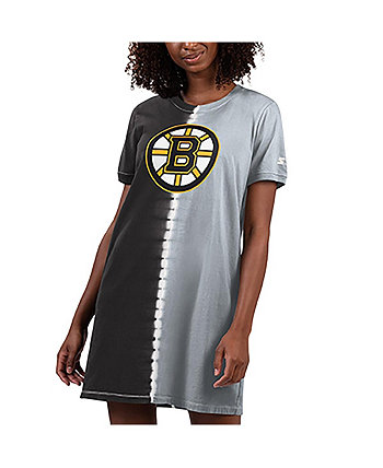 Черное женское платье-кроссовки Boston Bruins Ace Tie Dye Starter