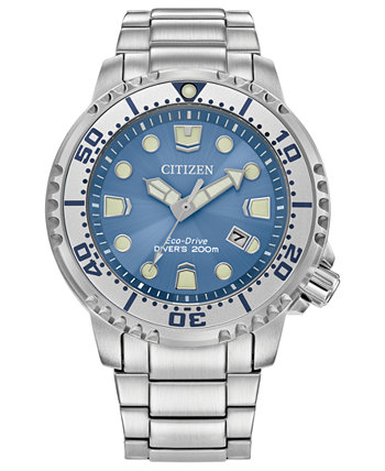 Мужские часы Eco-Drive Promaster Dive с браслетом из нержавеющей стали, 44 мм Citizen