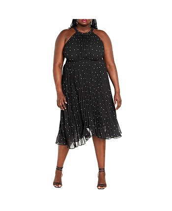 Plus Size Miriam Print Dress City Chic