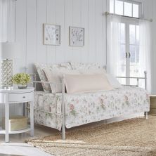 Laura Ashley Breezy Floral Daybed Set with Shams Laura Ashley