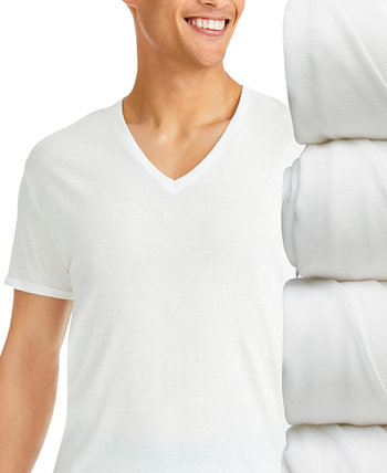 Men's Ultimate® 4-Pk. Эластичные влагоотводящие футболки с v-образным вырезом Hanes