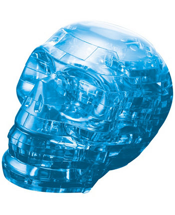 3D-пазл с кристаллами - Череп Синий - 48 шт. BePuzzled