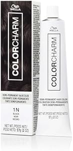 COLORCHARM Demi Permanent Hair Color, Hair Dye for Gray Hair Coverage, Adds Gloss, 2 oz WELLA Color Charm