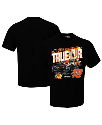 Мужская черная футболка Martin Truex Jr Speed Joe Gibbs Racing Team Collection