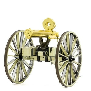 Fascinations Metal Earth Wild West Gatling Gun 3D Metal Model Kit Fascinations