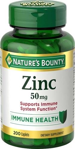 Цинк - 50 мг - 200 таблеток - Nature's Bounty Nature's Bounty