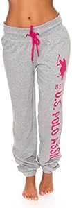 U.S. Polo Assn. Womens Sweatpants - Women Joggers Sweats with Logo Print - French Terry Poly-Cotton U.S. Polo Assn.