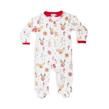 Baby's Holiday Treats Zipper Footie Pajamas Baby Noomie