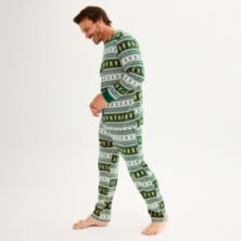 Men's LC Lauren Conrad Jammies For Your Families® Fairisle Top & Bottoms Pajama Set Jammies For Your Families