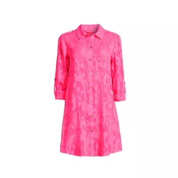 Natalie Easy Cover-Up Shirt Lilly Pulitzer