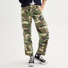 Juniors' Almost Famous Twill High Rise Skater Cargo Pants Almost Famous
