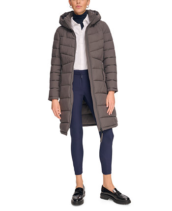 Женское Утеплённое Пуховое Пальто с Капюшоном Calvin Klein Calvin Klein