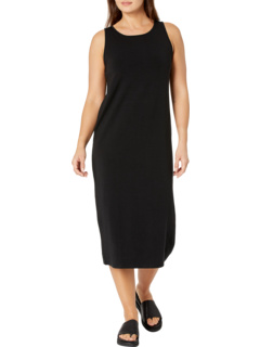 Petite Jewel Neck Full-Length Dress Eileen Fisher