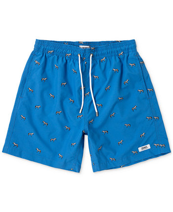 Мужские шорты для плавания Sano 6 дюймов с вышивкой Trunks Surf & Swim Co.