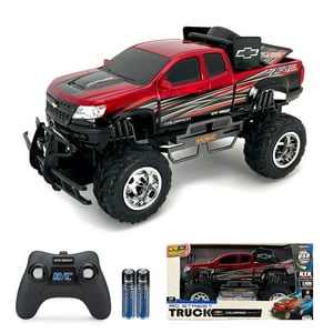 New Bright (1:10) Chevrolet Colorado Battery Remote Control Red Truck, 61078U-1RK Child New Bright