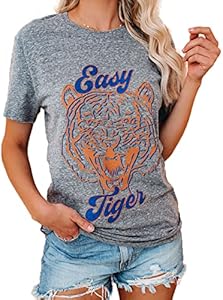 Graphic Tees for Women Short Sleeve Tshirts,Womens Summer Tops Crewneck Shirt Blouse Aoang