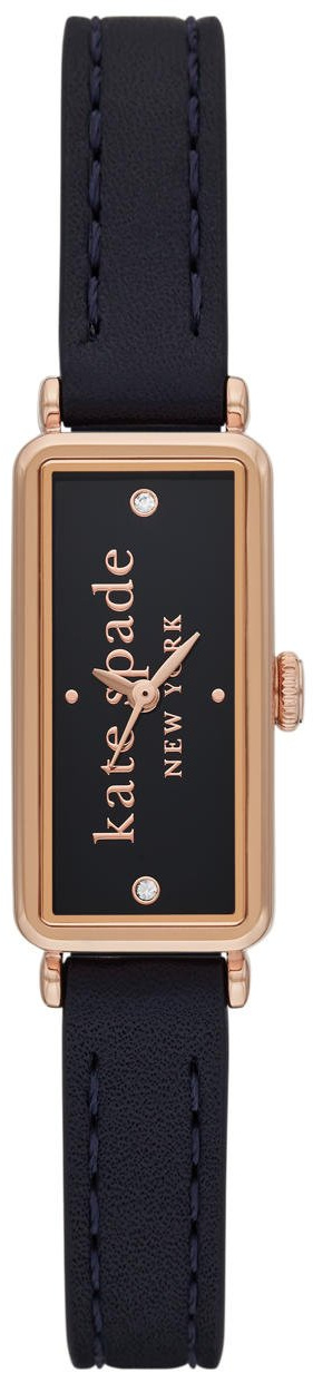 Часы Rosedale с тремя стрелками из нержавеющей стали с оттенком розового золота — KSW1791 Kate Spade New York