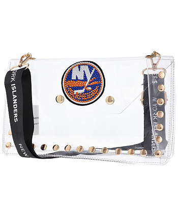 New York Islanders Crystal Clear Envelope Crossbody Bag Cuce