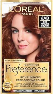 L'Oreal Paris Superior Preference Fade-Defying + Shine Permanent Hair Color, 1.0 Ultimate Black, Pack of 1, Hair Dye L'Oréal Paris