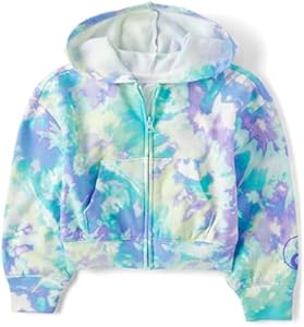 The Children's Place Girls' Long Sleeve Active Hooded Fleece Full Zip Up The Children"s Place