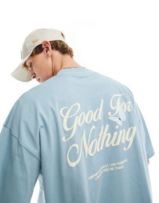 Синяя объемная футболка мечты Good For Nothing Good For Nothing