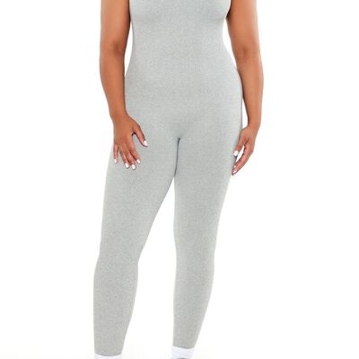 Plus Size Seamless Ribbed Jumpsuit Forever21