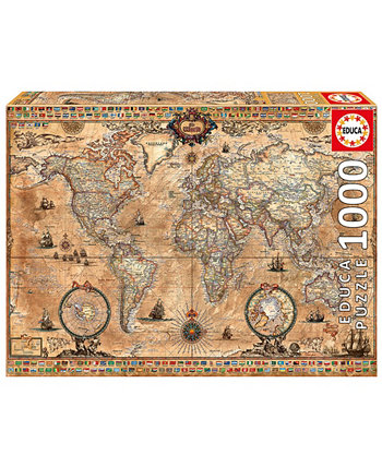 Карта античного мира - 1000 штук Educa