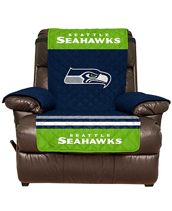 Двусторонняя защита для кресла Seattle Seahawks размером 65 x 80 дюймов Pegasus Home Fashions