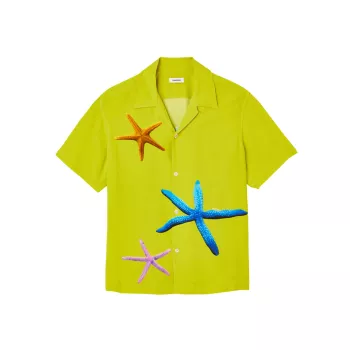 Рубашка с морской звездой Sandro